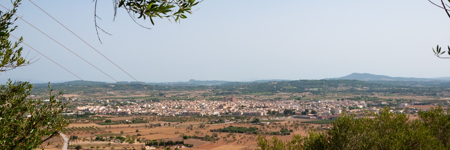 Blick auf Porreres